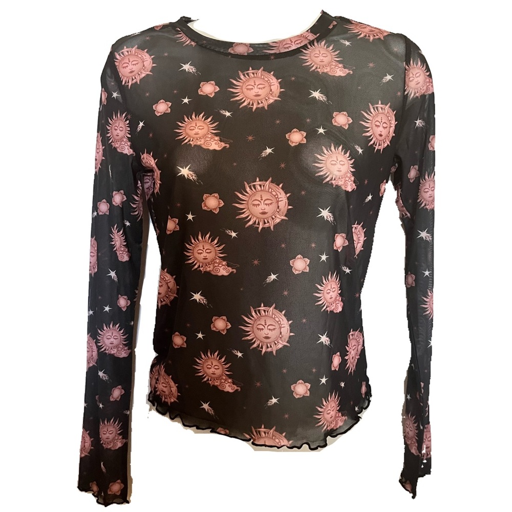 New Sun Moon mesh top